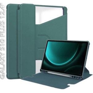 Чехол для планшета BeCover 360° Rotatable Samsung Galaxy Tab S10 Plus (SM-X820/SM-X826) 12.4" Dark Green (712266)