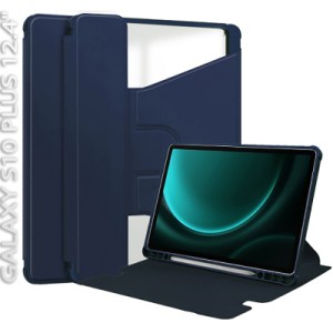 Чехол для планшета BeCover 360° Rotatable Samsung Galaxy Tab S10 Plus (SM-X820/SM-X826) 12.4" Deep Blue (712265)