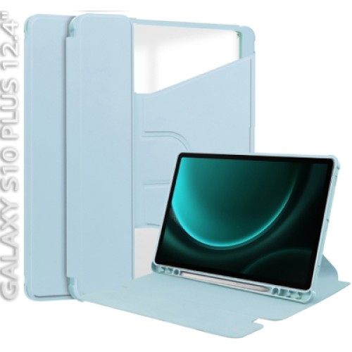 Чехол для планшета BeCover 360° Rotatable Samsung Galaxy Tab S10 Plus (SM-X820/SM-X826) 12.4" Light Blue (712267)