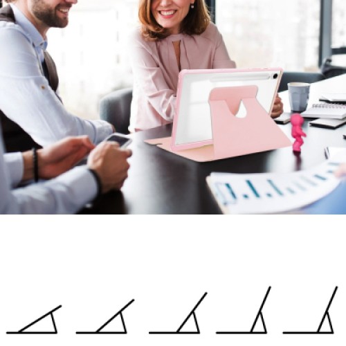 Чехол для планшета BeCover 360° Rotatable Samsung Galaxy Tab S10 Plus (SM-X820/SM-X826) 12.4" Pink (712268)