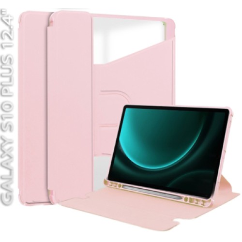 Чехол для планшета BeCover 360° Rotatable Samsung Galaxy Tab S10 Plus (SM-X820/SM-X826) 12.4" Pink (712268)