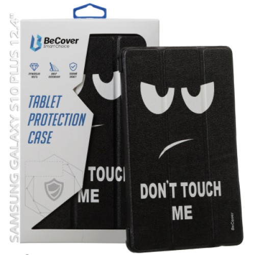 Чехол для планшета BeCover Smart Case Samsung Galaxy Tab S10 Plus (SM-X820/SM-X826) 12.4" Dont Touch (712242)