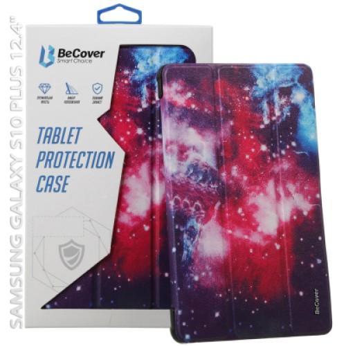 Чехол для планшета BeCover Smart Case Samsung Galaxy Tab S10 Plus (SM-X820/SM-X826) 12.4" Space (712248)