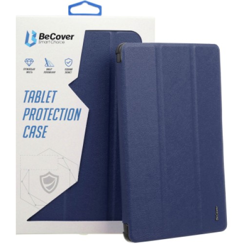 Чехол для планшета BeCover Soft Edge Samsung Galaxy Tab S10 Plus (SM-X820/SM-X826) 12.4" Deep Blue (712253)