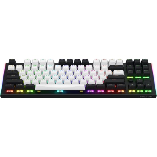 Клавиатура Hator Gravity TKL Orange USB Black (HTK560UA)
