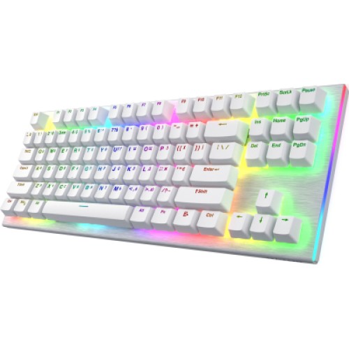 Клавиатура Hator Gravity X TKL Orange USB White (HTK551UA)