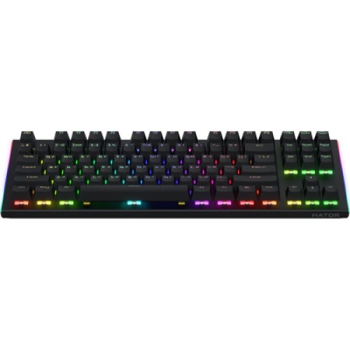 Клавиатура Hator Gravity X TKL Orange USB Black (HTK550UA)