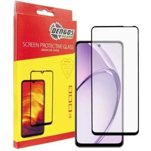 Стекло защитное Dengos Full Glue OPPO A3 (black) (TGFG-373)