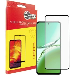 Стекло защитное Dengos Full Glue OPPO Reno 12F 4G (black) (TGFG-374)