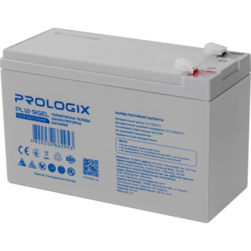 Батарея к ИБП Prologix 12V-9Ah GEL (PL12-9GEL)