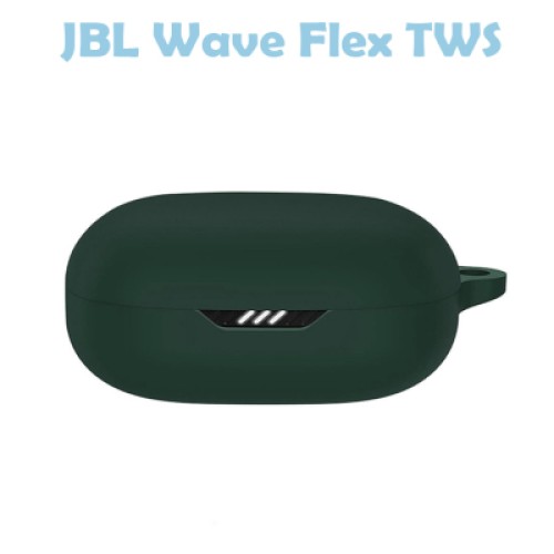 Чехол для наушников BeCover Silicon для JBL Wave Flex TWS Dark Green (710194)