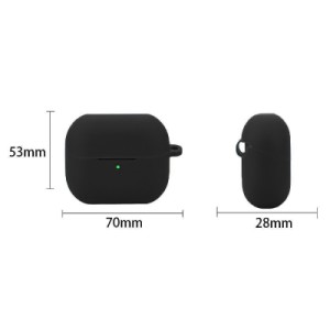 Чохол для навушників BeCover Silicon для Samsung Galaxy Buds 3 Pro Black (712000)