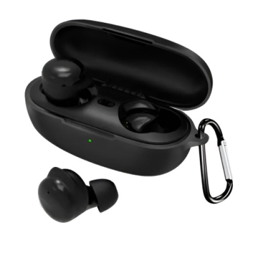 Чехол для наушников BeCover Silicon для QCY T17 Black (710175)