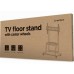 Стойка презентационная Gembird TVS-100F-01