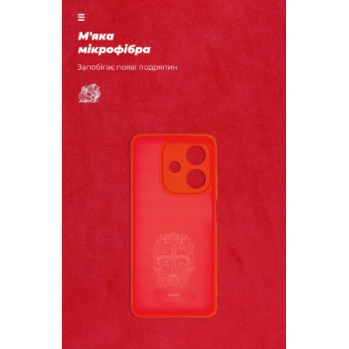Чехол для мобильного телефона Armorstandart ICON OPPO A3 4G / A3x 4G Camera cover Red (ARM80885)