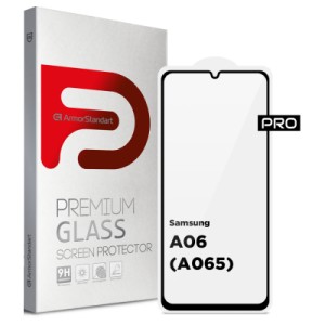 Стекло защитное Armorstandart Pro Samsung A06 (A065) Black (ARM80170)