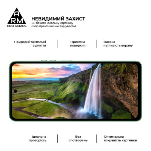 Стекло защитное Armorstandart Pro Tecno Pova 6 Neo (LI6) Black (ARM78227)
