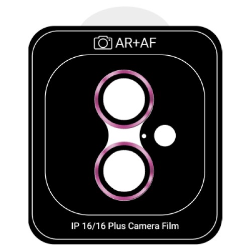Стекло защитное Armorstandart for Camera Pro Apple iPhone 16/16 Plus Pink (ARM81425)