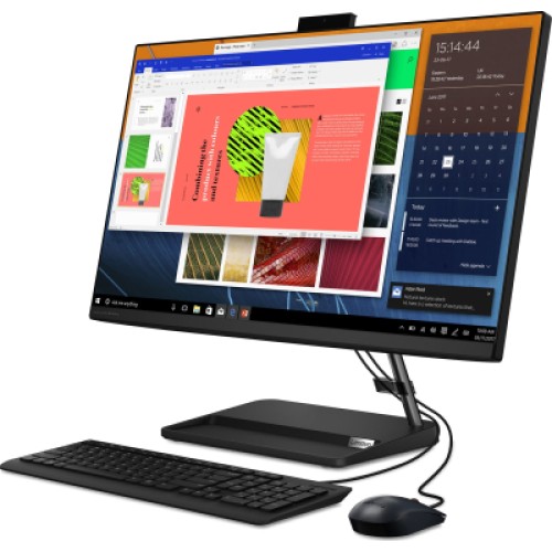 Компьютер Lenovo IdeaCentre AiO 3 24IAP7 / i5-12450H, 16, 512, KM (F0GH01GQUO)