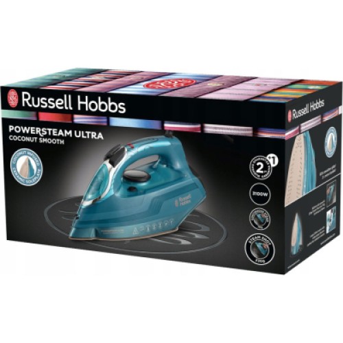 Утюг Russell Hobbs Powersteam Ultra Coconut Smooth (26340-56)