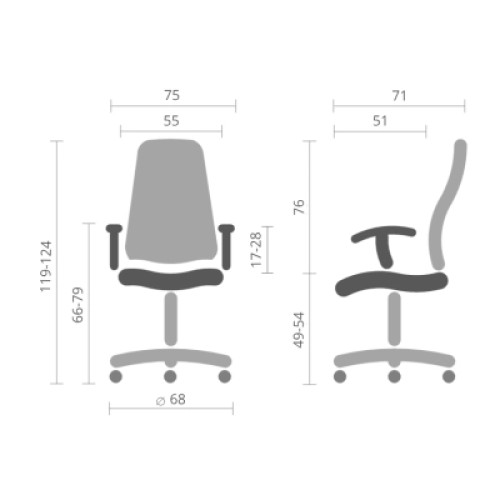 Кресло игровое Аклас Альтрон R-MB OT-R240 Черный (00144661)