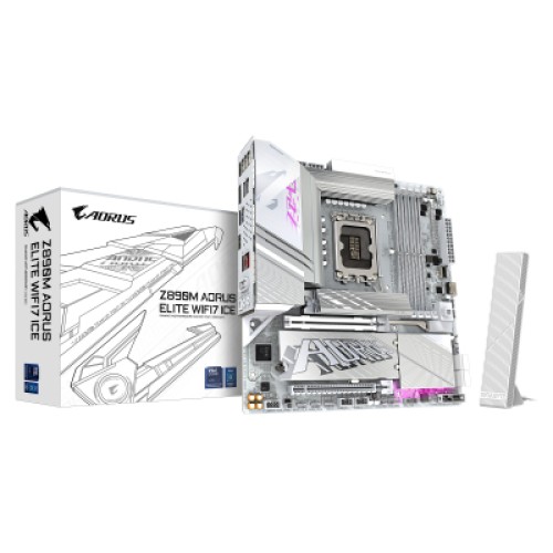 Материнская плата GIGABYTE Z890M AORUS ELITE WIFI7 ICE