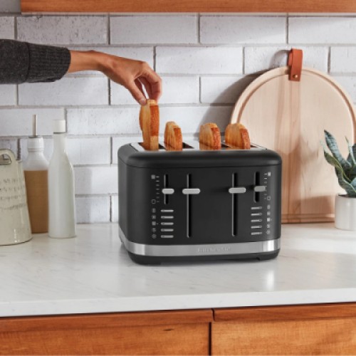 Тостер KitchenAid 5KMT4109EBM матовий чорний (5KMT4109EBM)