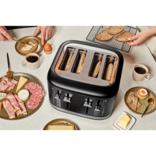 Тостер KitchenAid 5KMT4109EBM матовий чорний (5KMT4109EBM)
