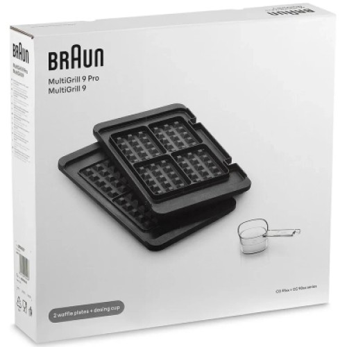 Пластина для электрогриля Braun BRSK007 (MultiGrill 9) Комплект пластин для вафель (BRSK007)