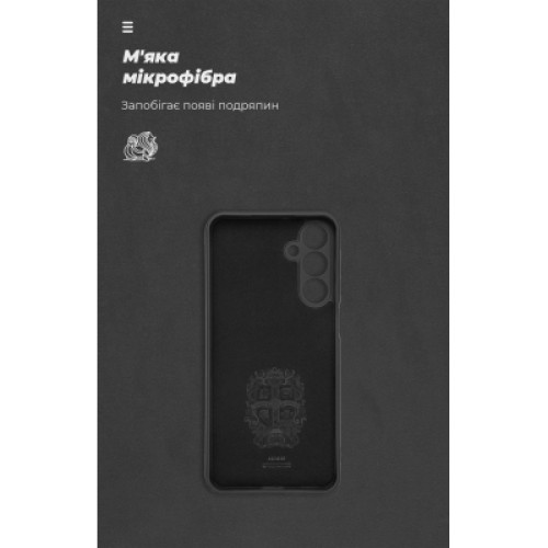 Чехол для мобильного телефона Armorstandart ICON Samsung A16 4G (A165) Camera cover Black (ARM80130)