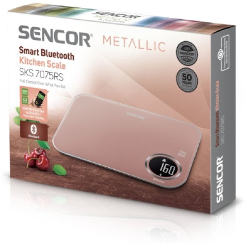 Весы кухонные Sencor SKS7075RS