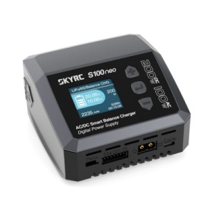 Зарядний пристрій для дрона SkyRc S100 Neo LiPo 1-6s 200W AC/DC 200W (S100neo)