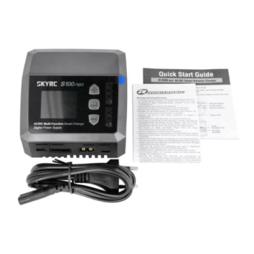 Зарядное устройство для дрона SkyRc S100 Neo LiPo 1-6s 200W AC/DC 200W (S100neo)