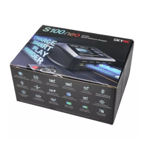 Зарядное устройство для дрона SkyRc S100 Neo LiPo 1-6s 200W AC/DC 200W (S100neo)