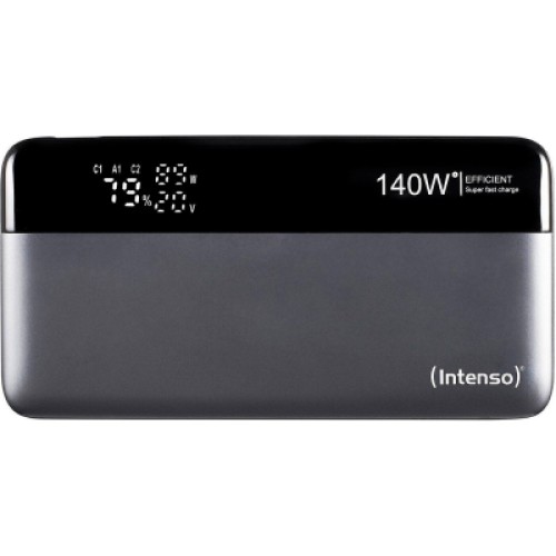 Батарея универсальная Intenso HE25000 25000mAh PD/3.1/140W + cable with a built-in E-marker chip (7350060)