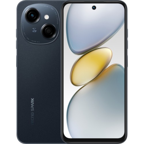 Мобильный телефон Tecno Spark Go 1 3/64GB Startrail Black (4894947036422)