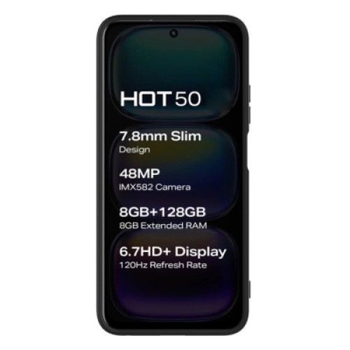 Чехол для мобильного телефона BeCover Infinix Hot 50 (X6720) Black (712282)