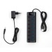 Концентратор Vinga USB3.0 to 7*USB3.0 1m cable with Switch and Power Adapter (VHA3A7B)