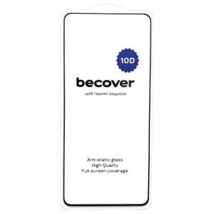 Стекло защитное BeCover Realme 12 5G 10D Black (712342)