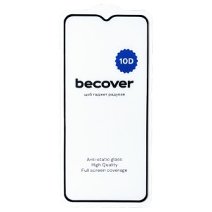 Стекло защитное BeCover ZTE Blade A34 10D Black (712336)