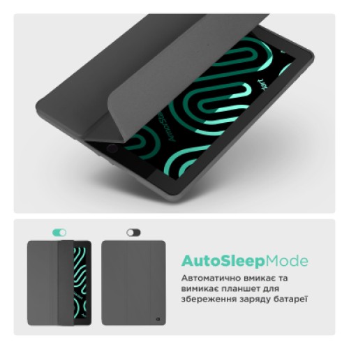 Чехол для планшета Armorstandart Smart Fold Pen Apple iPad Pro 11 (2024) Dark Grey (ARM78125)