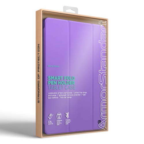Чехол для планшета Armorstandart Smart Fold Pen Apple iPad Pro 11 (2024) Light Purple (ARM78128)