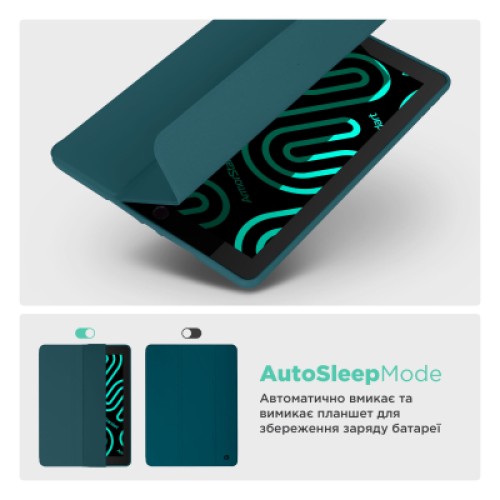 Чехол для планшета Armorstandart Smart Fold Pen Apple iPad Pro 11 (2024) Pine Green (ARM78129)