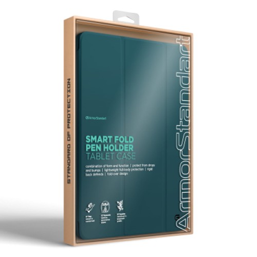 Чехол для планшета Armorstandart Smart Fold Pen Apple iPad Pro 11 (2024) Pine Green (ARM78129)