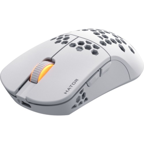 Мышка Hator Stellar PRO Wireless White (HTM-551)