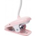 Настольная лампа Philips Donutclip 3Вт 4000K 1200мАг USB-A рожевий (929003179607)