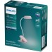 Настольная лампа Philips Donutclip 3Вт 4000K 1200мАг USB-A рожевий (929003179607)