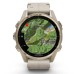 Смарт-часы Garmin fenix 8 43mm, AMOLED, Saph, SftGldSS/FogGryLeatherBnd, Excl, GPS (010-02903-40)