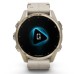 Смарт-часы Garmin fenix 8 43mm, AMOLED, Saph, SftGldSS/FogGryLeatherBnd, Excl, GPS (010-02903-40)