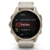 Смарт-часы Garmin fenix 8 43mm, AMOLED, Saph, SftGldSS/FogGryLeatherBnd, Excl, GPS (010-02903-40)